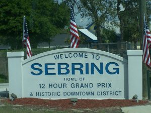 Sebring - Welcome Sign